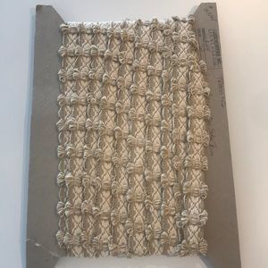 Designer fabric trim from Travis & Co.